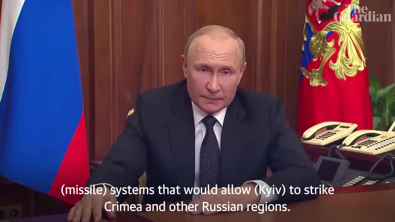 'I'm not bluffing'_ Putin warns the west over nuclear weapons