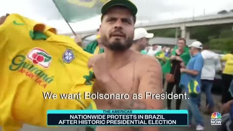 Nationwide Protests Spark In Brazil After Historic Presidential Election