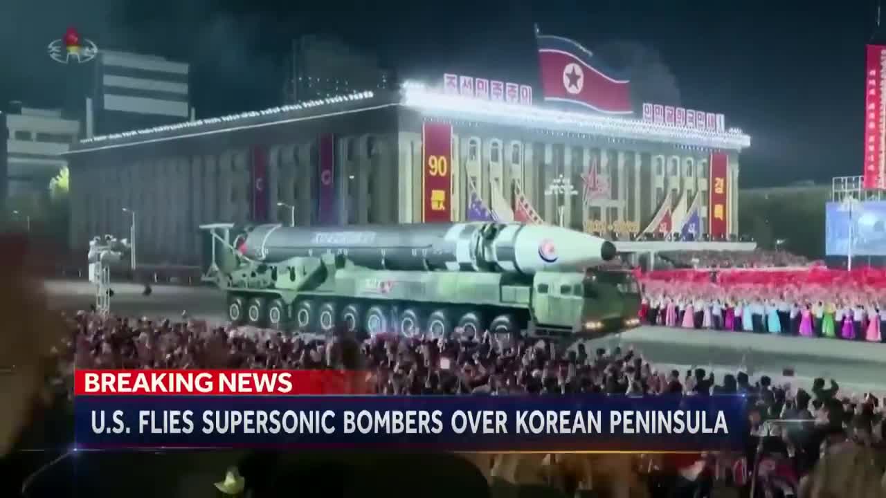 U.S. Deploys B1 Heavy Bombers Sending A Message To North Korea