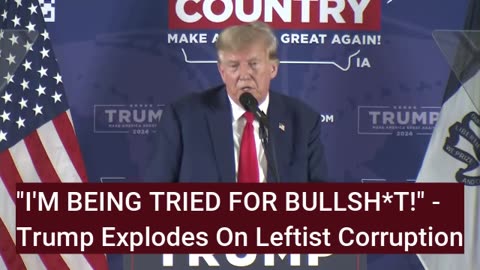 Trump Explodes on Far-Left Corruption