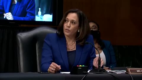 Here is Kamala Harris comparing policing to slavery and lynching.