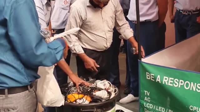 Awareness and Collection Drive at Vidya School