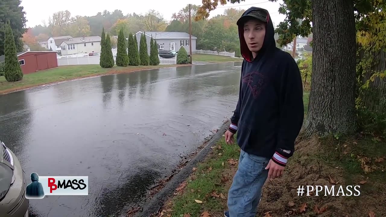 This guy came in pouring rain to meet 14yr old