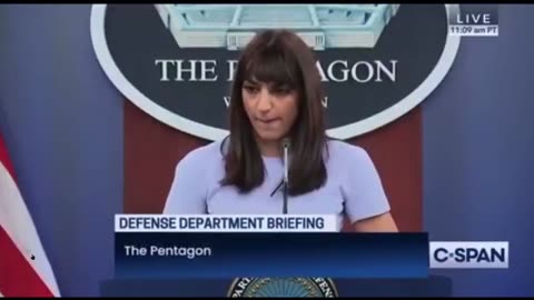 Press Secretary Sabrina Singh says that the mysterious drones are NOT Iranian