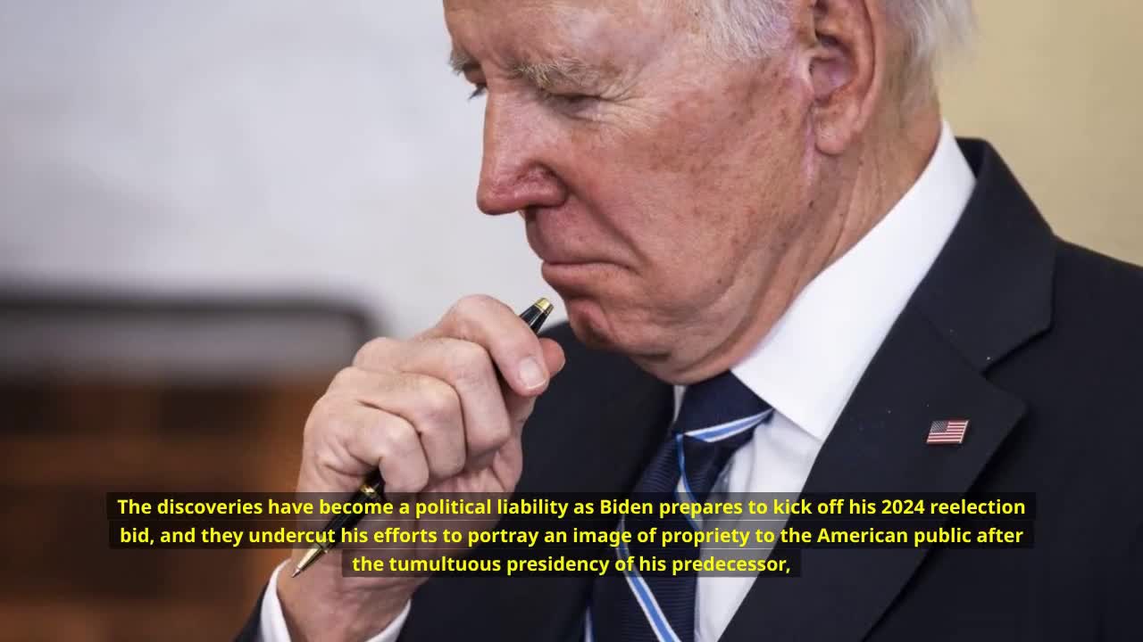 Biden should be ‘embarrassed’ by classified docs case