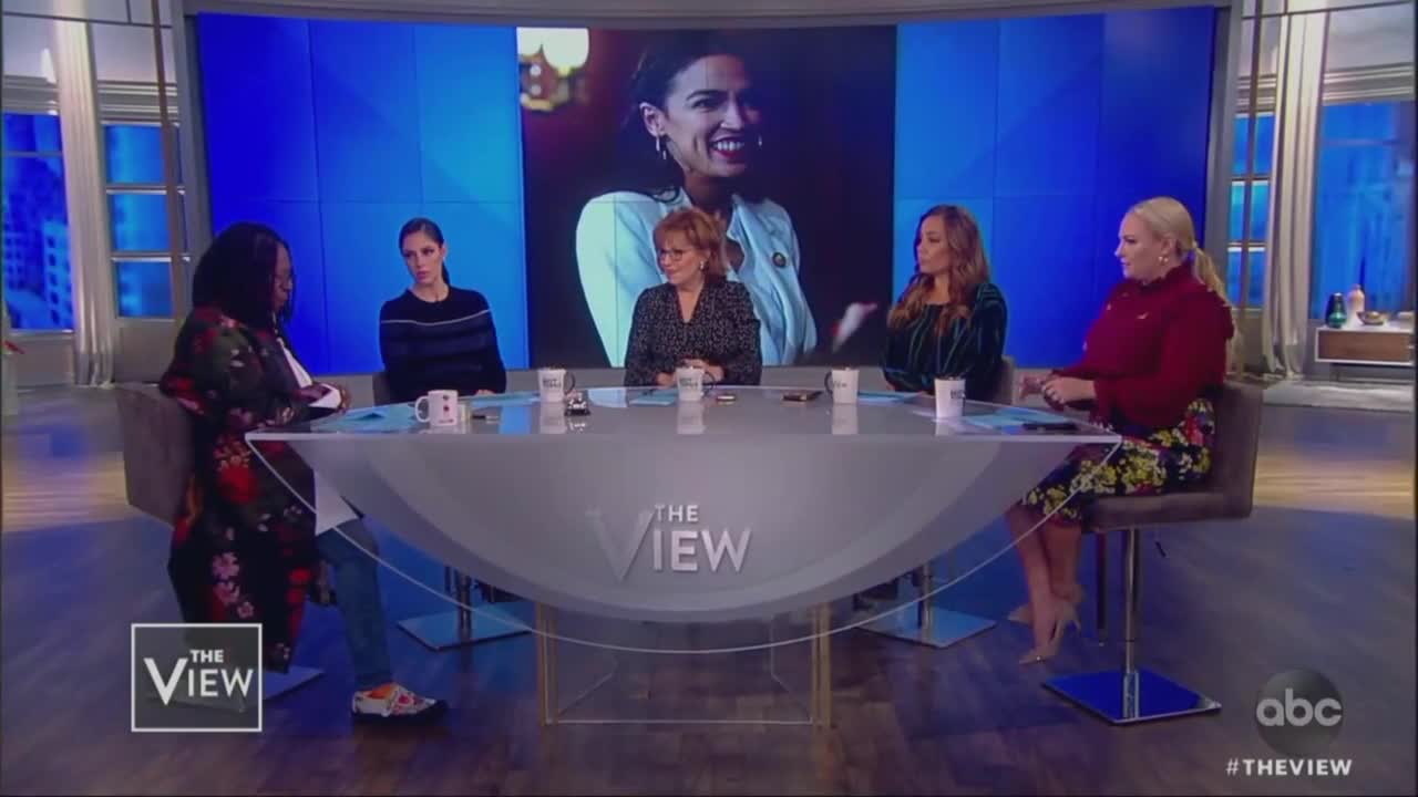 Whoopi schools Ocasio-Cortez