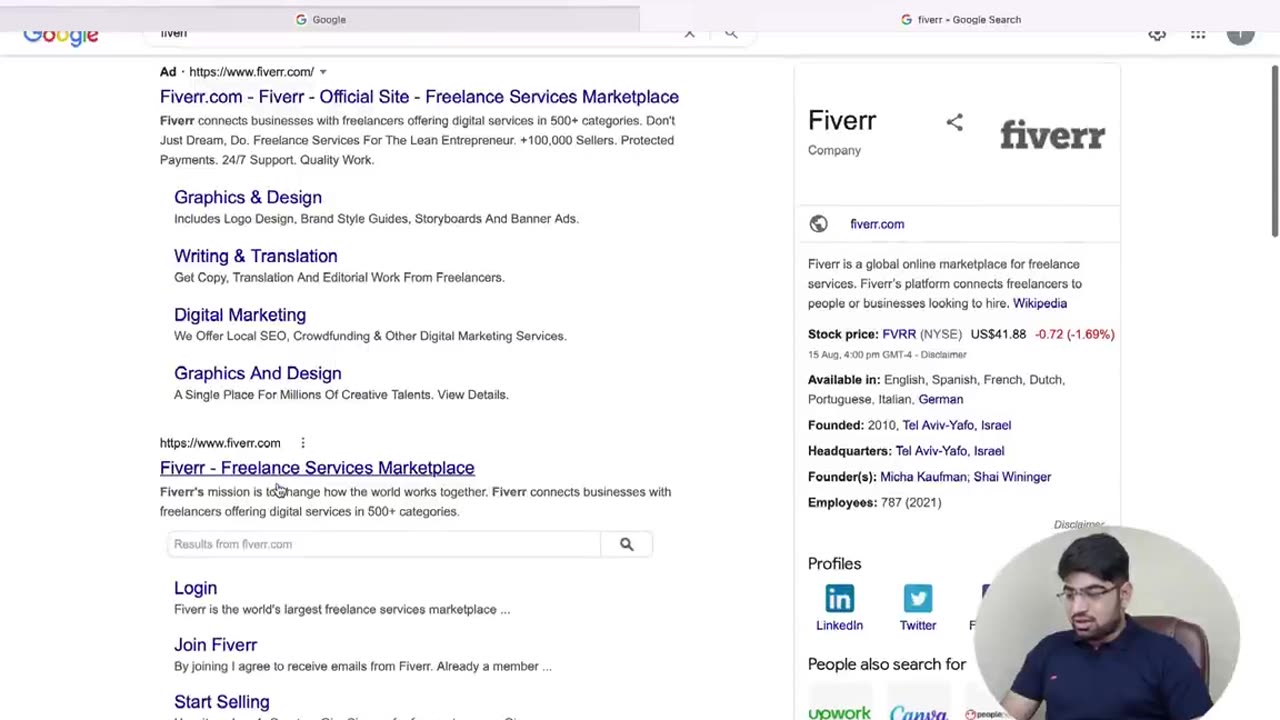 Fiverr course for free class 1