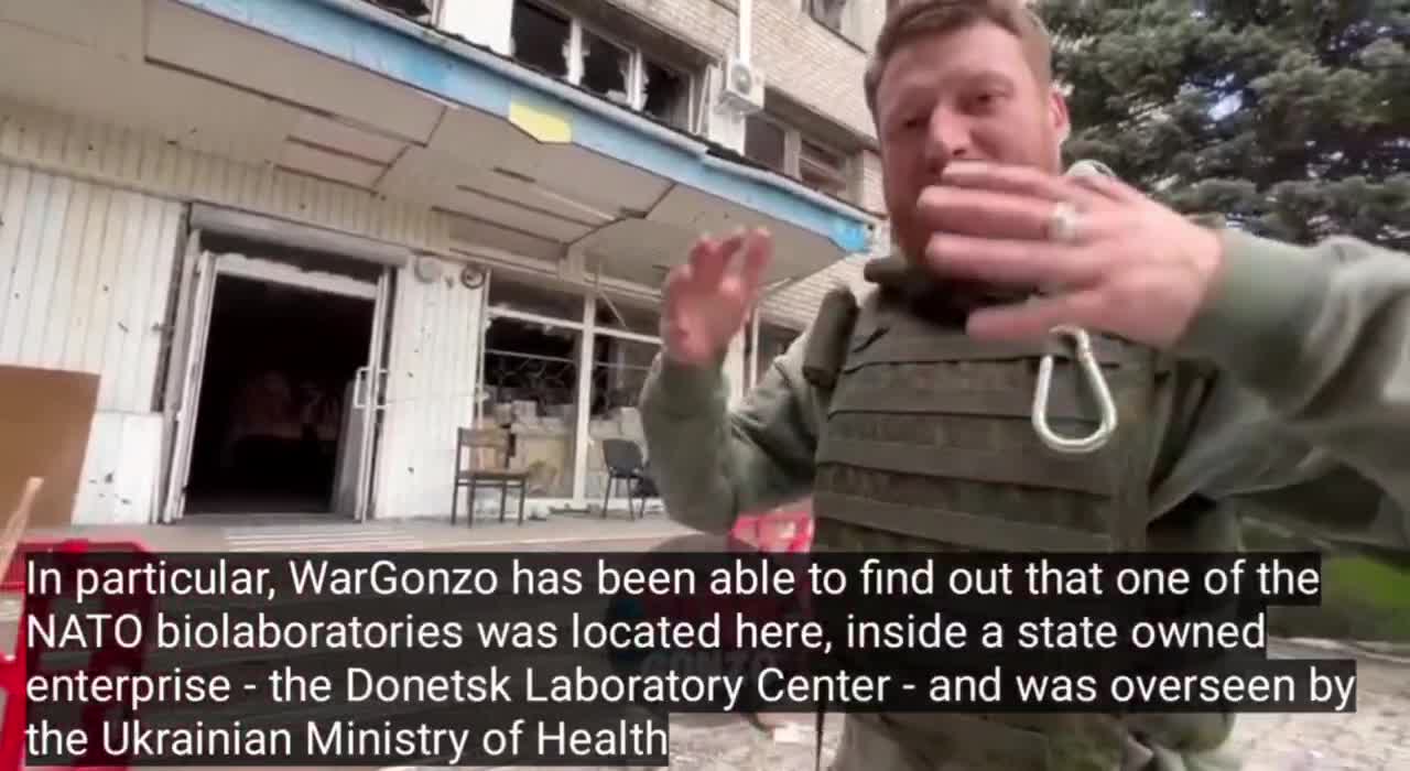 Inside a NATO bio-lab in Mariupol