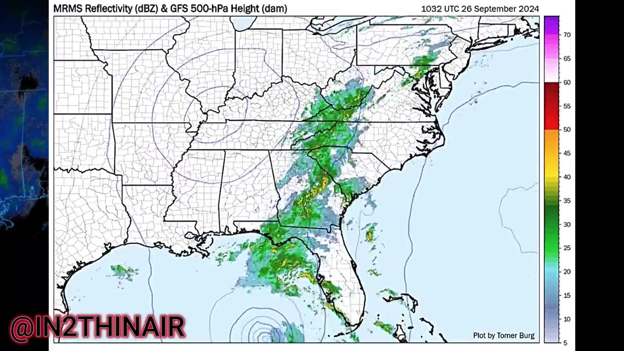 Hurricane HELENE "Steered into the Coast!?