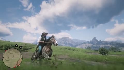 Red Dead Redemption 2 the lone ranger on Donkey