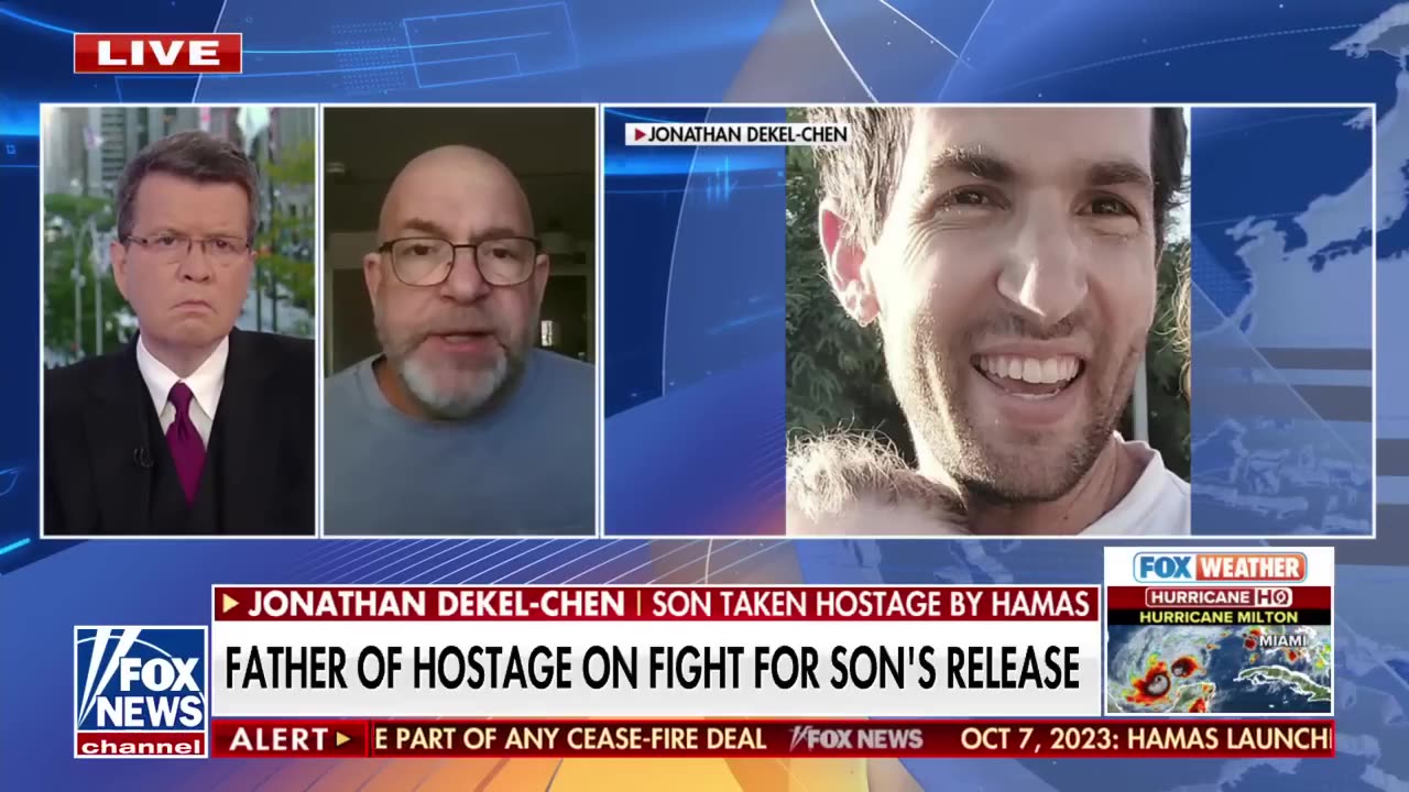 We’re out of our minds with concern Father of American hostage in Gaza