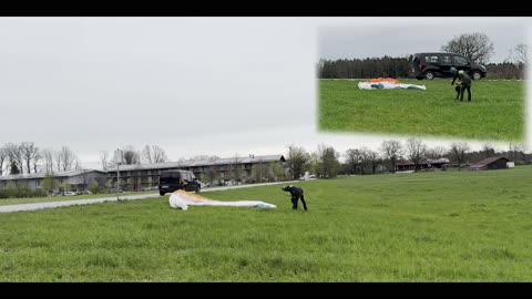 Paragliding Father & son