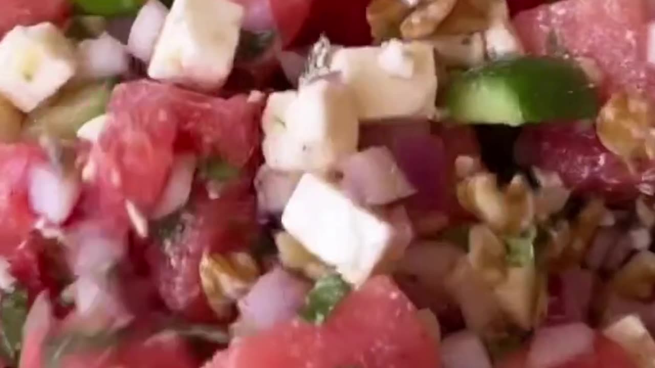 Watermelon Feta Salad