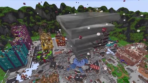 Blow up the Earth in Minecraft!