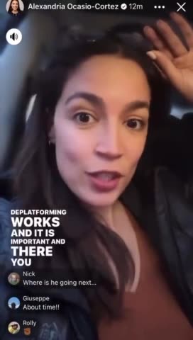 AOC Decides To Celebrate Tucker Parting With Fox News