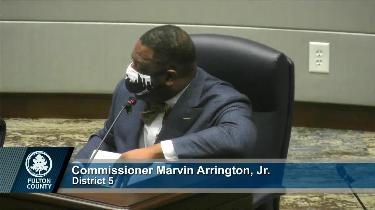 Fulton County Commissioner Marvin Arrington Jr makes livid call to 'rescind' Trump's 2016 win