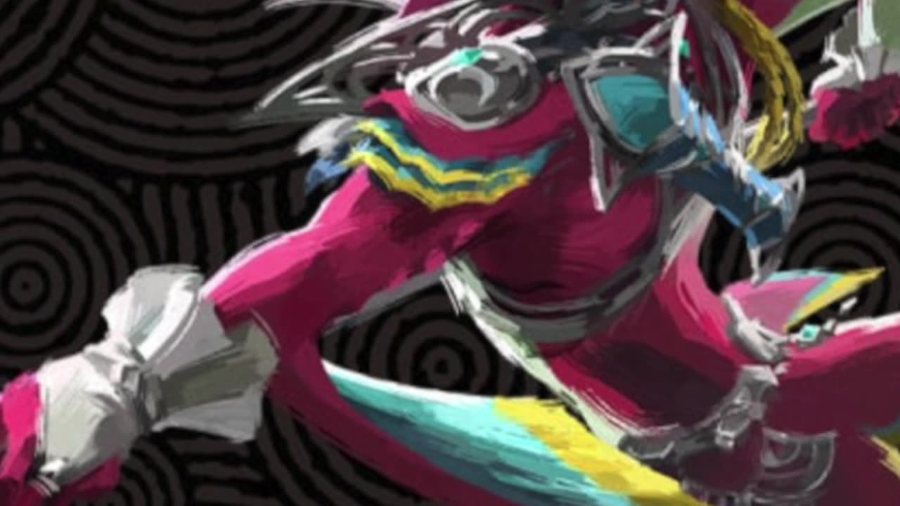 Sidon then & now | Zelda Tears of the Kingdom