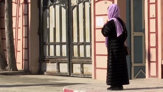 Afghan women drop studies to stave off poverty