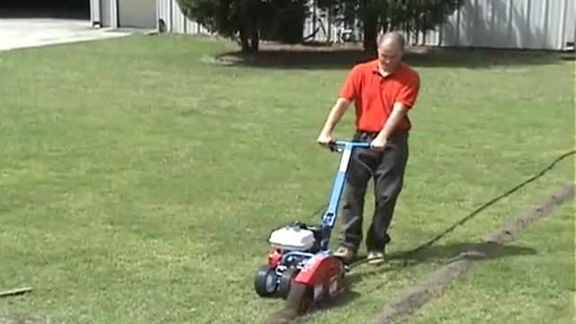 Amazingly Quick Machine for Installing Drip Irrigation.