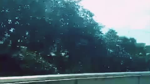 Train arriving at Manila station