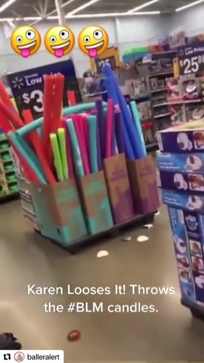 “My Pussy Matters” - woman arrested after Wal Mart meltdown against BLM