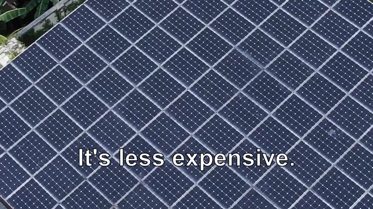 It's less expensive. It is free. And it is better.