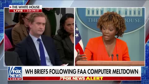 Peter Doocy grills Karine Jean-Pierre on allegations Biden mishandled classified documents