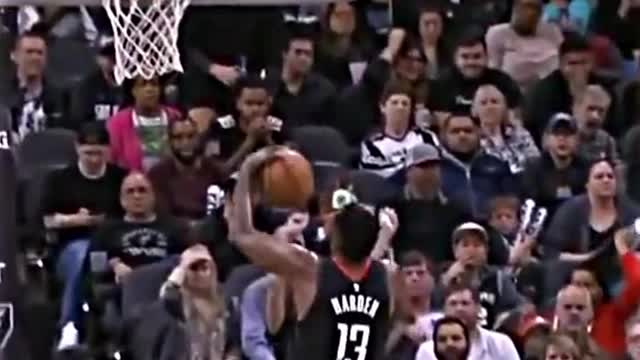 James harden dunk not counted
