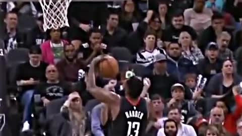 James harden dunk not counted