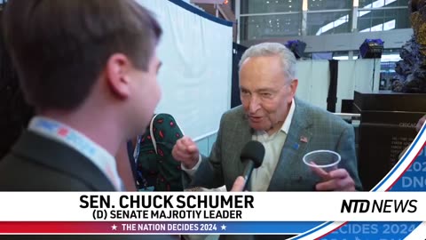 "Schumer's Gen Z Message: 'Harris Understands' 🤔 | Time for a Chat with VP & Senate Leader?"
