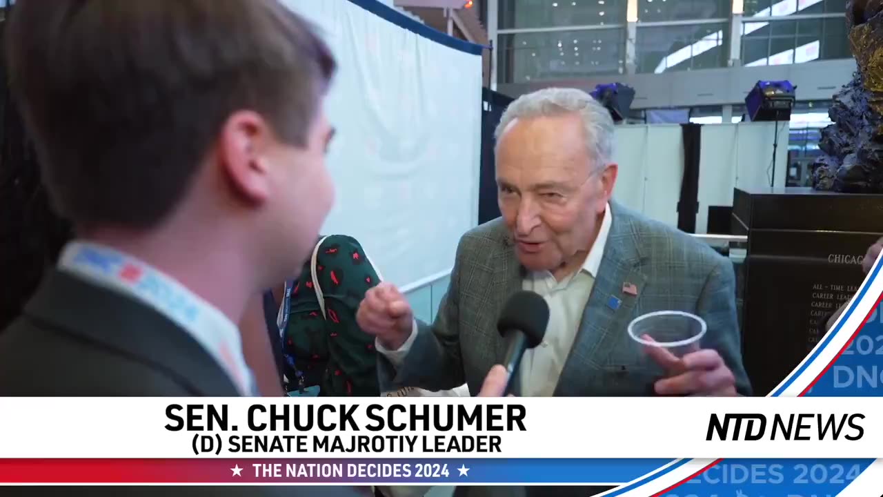 "Schumer's Gen Z Message: 'Harris Understands' 🤔 | Time for a Chat with VP & Senate Leader?"