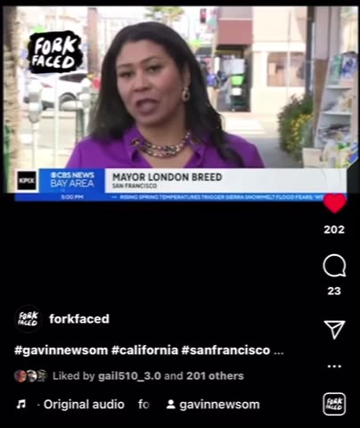 Tax payers give Gavin Newsome and the city of San Francisco, truth syrum.