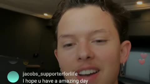 Jacob sartorious ig live 01/24/24 released his album lonely