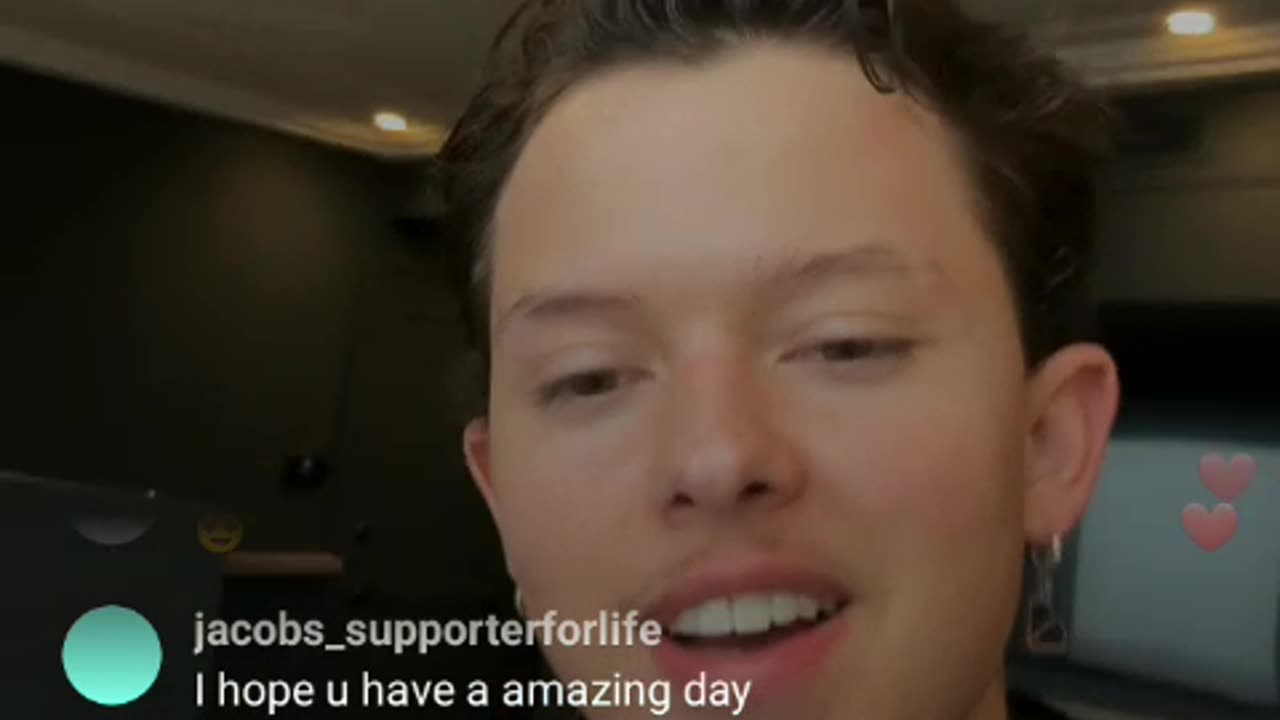 Jacob sartorious ig live 01/24/24 released his album lonely