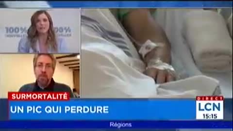 ▶ EXTRAIT-RQ + LIENS parus (8 Jan 23) : TVA avoue LA SURMORTALITÉ sur sa chaîne LCN.