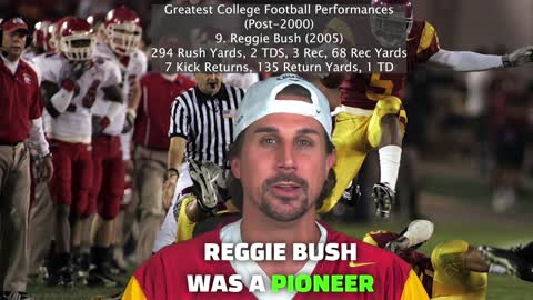 Reggie Bush BALLING OUT
