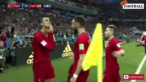 cristiano Ronaldo pinalti vs SPAIN pildun 2018 | HIGHLIGHT