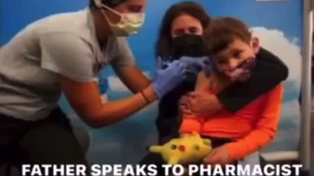 Lady goes behind husbands back and gets child vaccinated and sacrificed