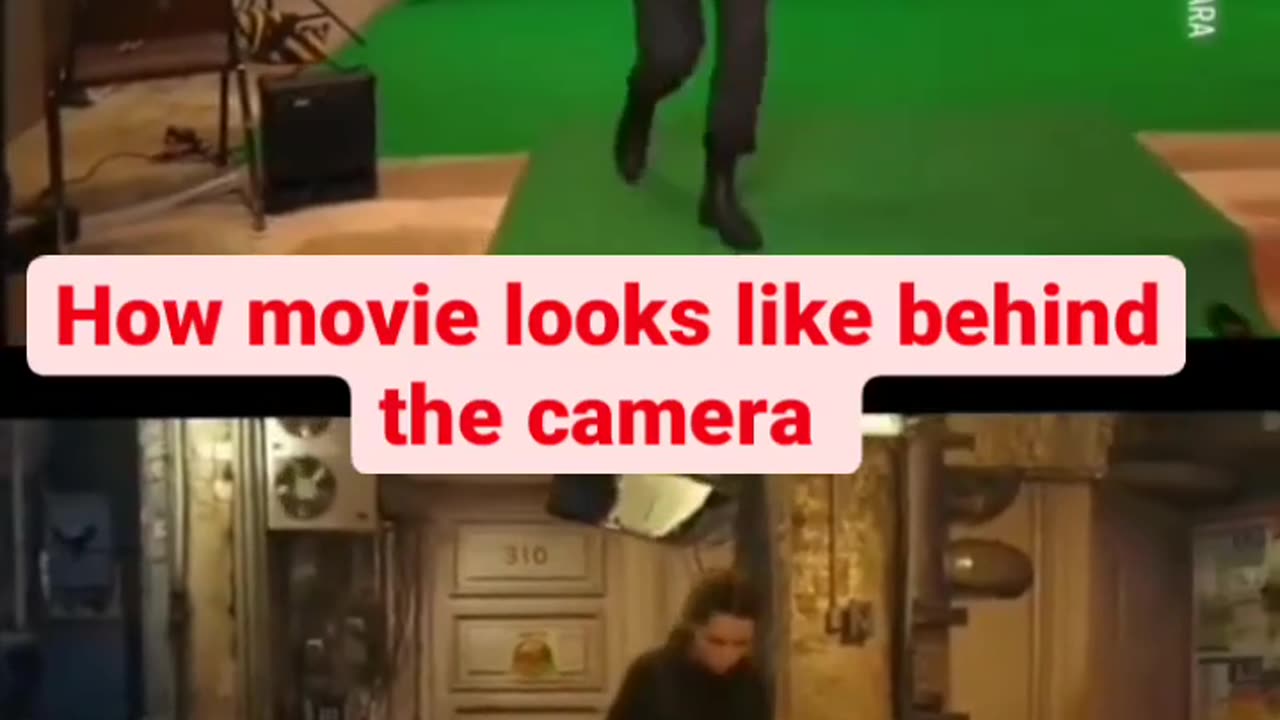 How movie looks like behind the camera 😍. Like and follow up for more daily👍👍