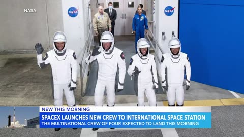 SpaceX launches new crew to international space station | GMA