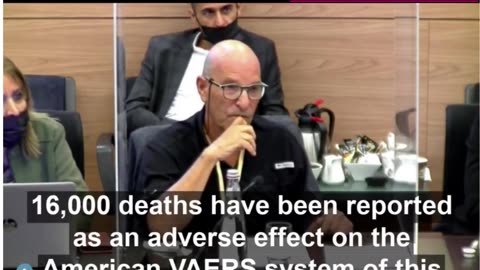 נציג משרד הבריאות מסרב להכיר בדיווחי התמותה ממערכת הדיווח הרשמית של ארה"ב