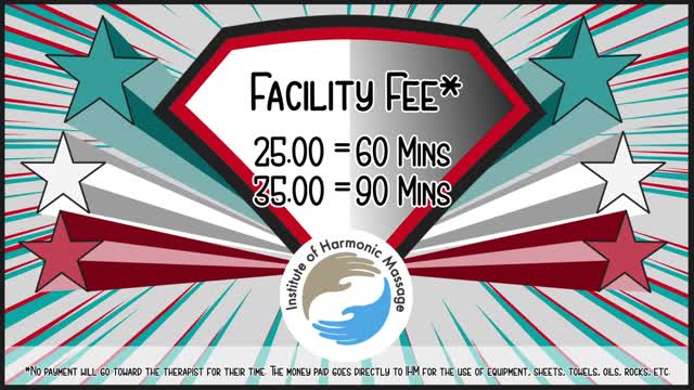 Massage Exchange Program, Tuesday Aug 3 2021