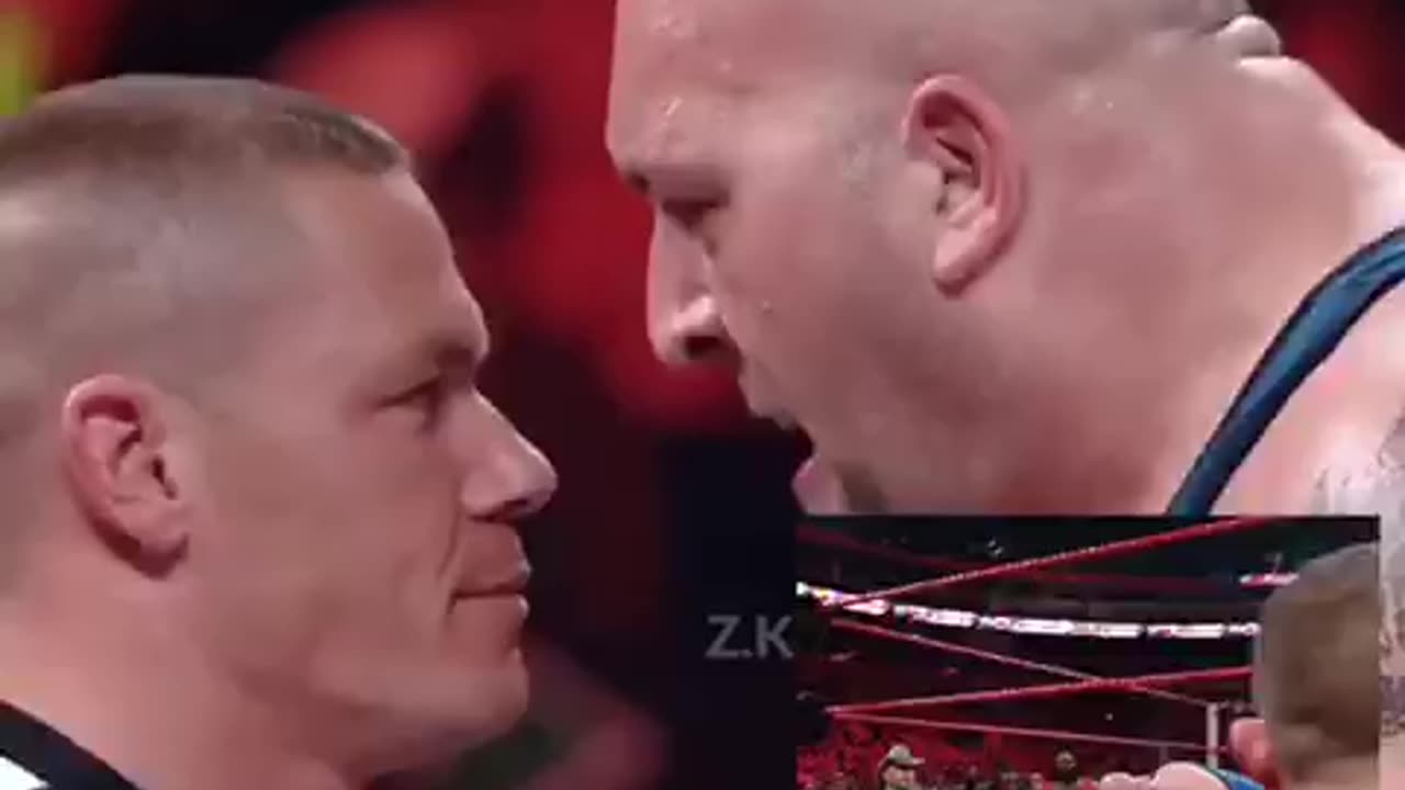 John cena vs big show