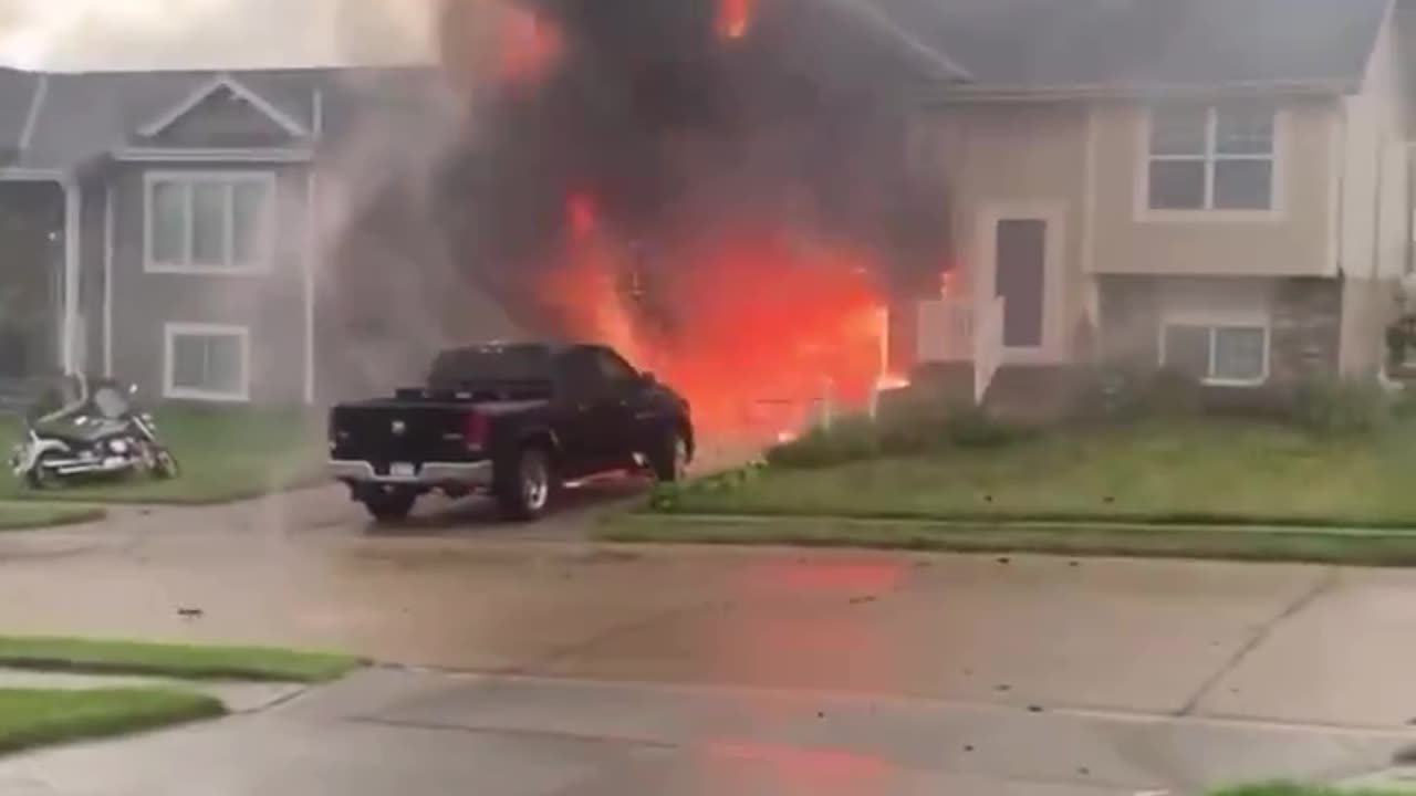 Don't Light Fireworks In Your Garage