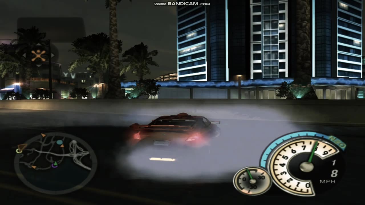 Car racing game