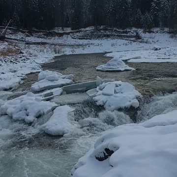 Frozen River Rapids