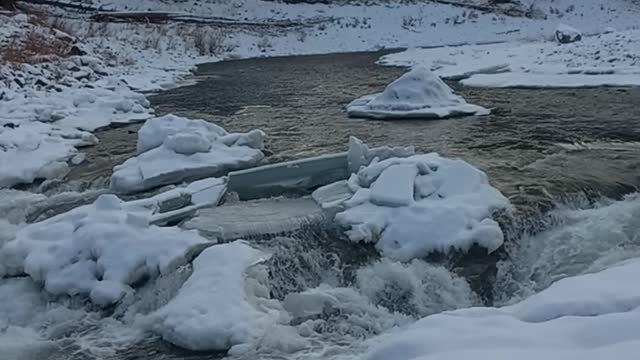 Frozen River Rapids