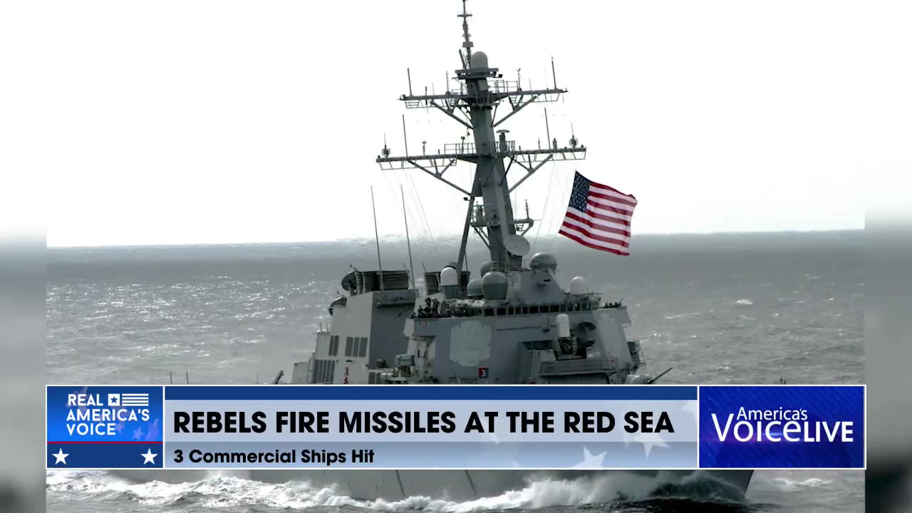 REBELS FIRE MISSILES AT THE RED SEA