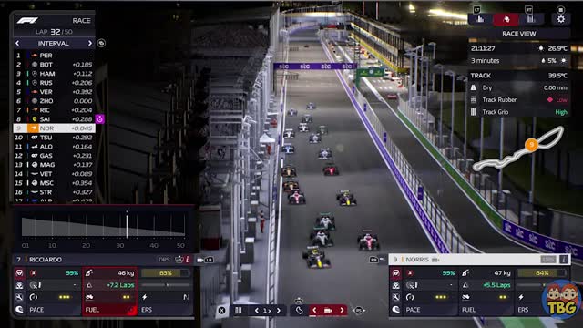 RED FLAG restart in F1 Manager 2022 #shorts