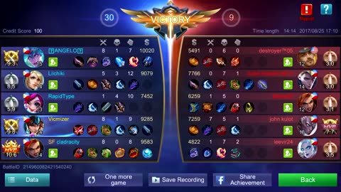 Mobile legend - Zilong Hero's Game Play